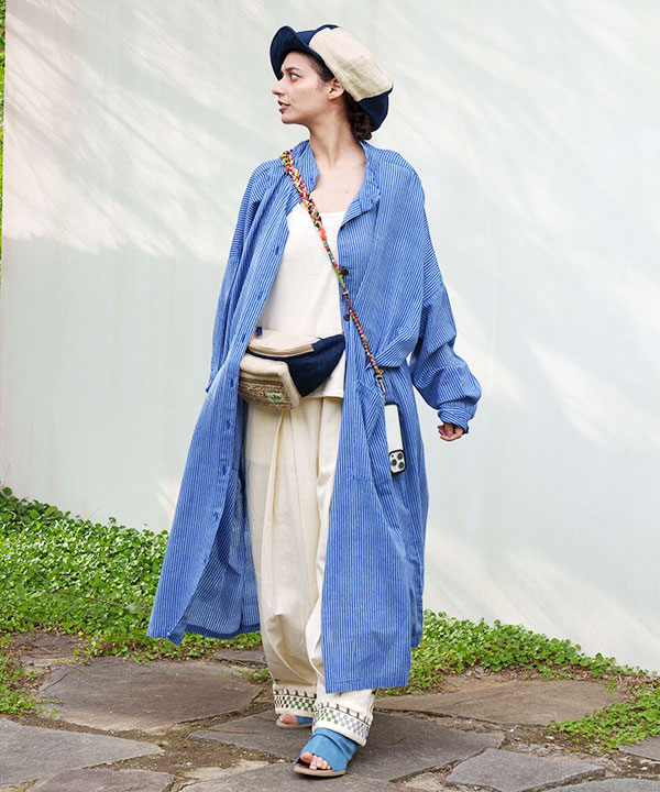 チャキロングシャツ