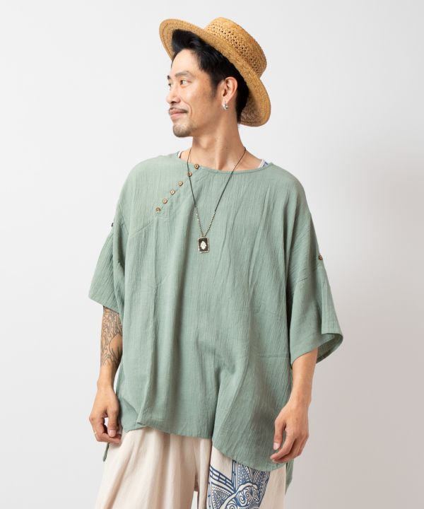 バラカシンメンズトップス