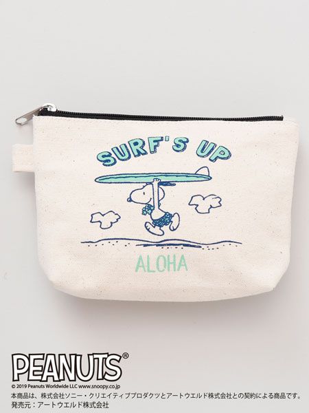 スヌーピービーチポーチ Surf Days Kahiko カヒコ 公式通販 ハワイアン 雑貨 ファッション