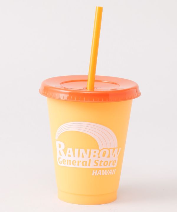 カラーチェンジタンブラー【RAINBOW GENERAL STORE】(ORANGE